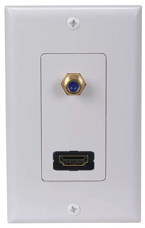 hdmi wall plate home depot